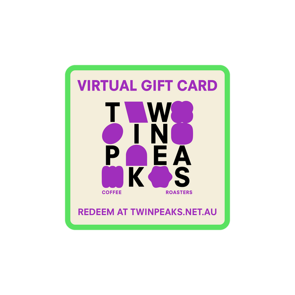 Twin Peaks Coffee Gift Card